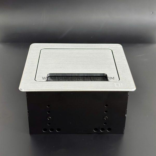 Hộp điện âm bàn 2 Power, 2 Lan hợp kim cao cấp DL L0206 4 z6309661918805 7e7263888a1c359e20f5e3c7fc0ba0a3