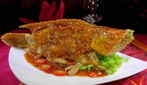 Cá Mú Chiên Sốt Cà Chua