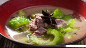 Canh Mướp Đắng Nấu Thịt Bò