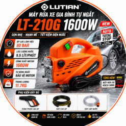 Máy rửa xe gia đình tự ngắt Lutian LT210G-1600W
