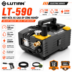 Máy Rửa Xe Cao Áp LUTIAN LT-590 2.2KW (220V) – Lựa Chọn Cho Tiệm Xe Máy Và Doanh Nghiệp