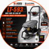 Máy Rửa Xe Cao Áp LUTIAN LT-593A 2200W – Dòng Bán Chuyên Nghiệp Cho Gara, Chuồng Trại, Công Ty Và Vệ Sinh Công Nghiệp Nhẹ