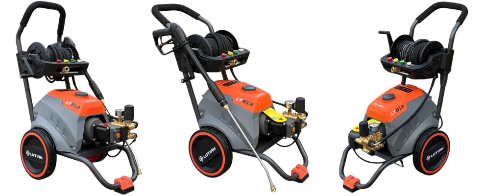 Máy Rửa Xe Cao Áp Bán Chuyên Nghiệp LUTIAN LT-812 3000W 160 Bar – Giải Pháp Xịt Rửa Mạnh Mẽ Cho Tiệm Rửa Xe Và Nhà Xưởng 6 lutian lt812.1