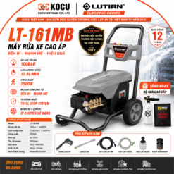 Máy Rửa Xe Cao Áp LUTIAN LT-161MB 2500W 100 Bar Chính Hãng | KOCU Việt Nam