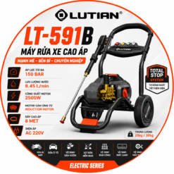Máy Rửa Xe Lutian LT-591B 2500W 150 Bar – Máy Xịt Rửa Cao Áp Bán Chuyên Nghiệp Cho Gara Và Tiệm Rửa Xe