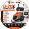 Máy Rửa Xe Lutian LT-912E 3700W 180 Bar – Máy Xịt Rửa Cao Áp Chuyên Nghiệp Cao Cấp Cho Gara Ô Tô Và Vệ Sinh Công Nghiệp