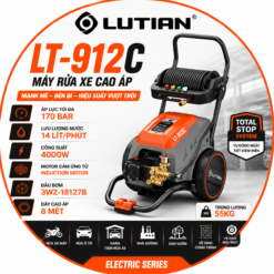 Máy Rửa Xe Lutian LT-912C 4000W 170 Bar – Máy Rửa Xe Cao Áp Chuyên Nghiệp Cho Gara Và Tiệm Rửa Xe