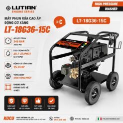 Máy Phun Rửa Cao Áp Chạy Xăng Lutian LT-18G36-15C (15HP / 248Bar) Chính Hãng