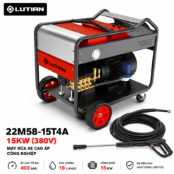 MMáy Rửa Xe Cao Áp Siêu Cao Áp LUTIAN 22M58-15T4A 15KW – Sức Mạnh Công Nghiệp Đỉnh Cao 400 Bar