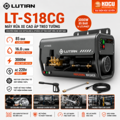 Máy Rửa Xe Cao Áp Treo Tường LUTIAN LT-S18CG 3000W | Cho Detailing