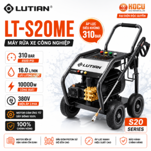 Máy Rửa Xe Siêu Cao Áp Lutian LT-S20ME 10KW | Phun Xịt Rửa Công Nghiệp