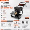 Máy Phun Rửa Cao Áp Chạy Xăng Lutian LT-18G36-15A (15HP / 248Bar) Chính Hãng