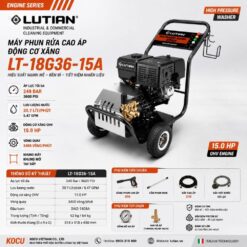 Máy Phun Rửa Cao Áp Chạy Xăng Lutian LT-18G36-15A (15HP / 248Bar) Chính Hãng