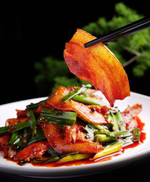 Thịt xào cay Tứ Xuyên