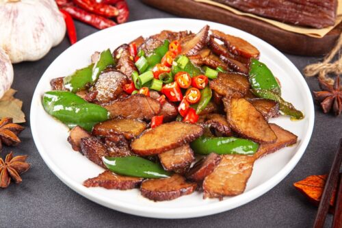 香辣炒火腿