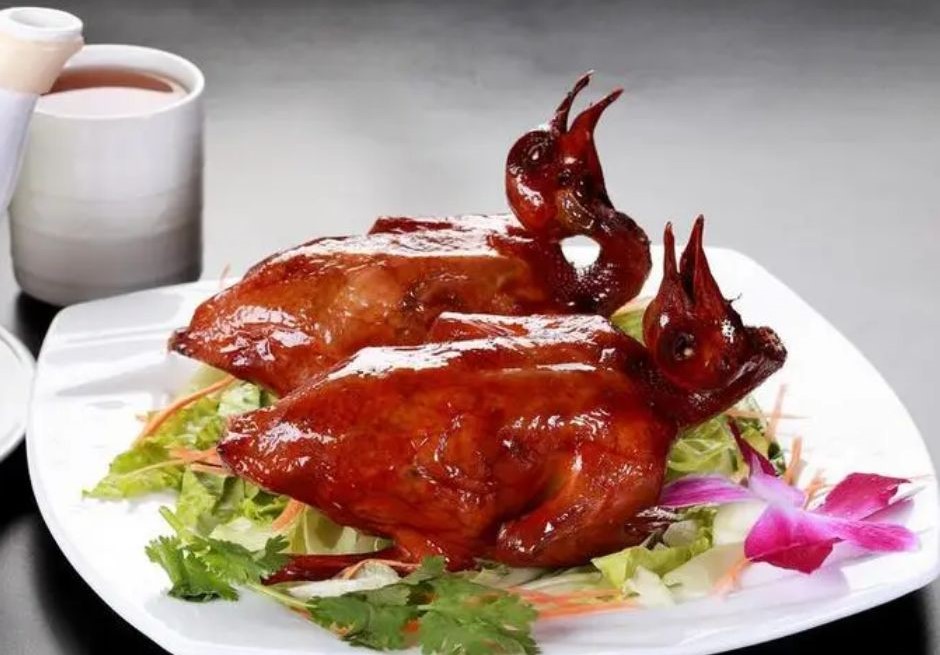 烤乳鸽 1 chim bo cau quay 1
