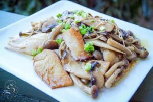 蚝油拌蘑菇