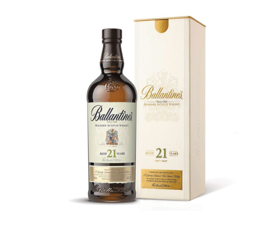 BALLANTINES 21 YO (750ML) 1 ruou ballantines 21yo 700ml