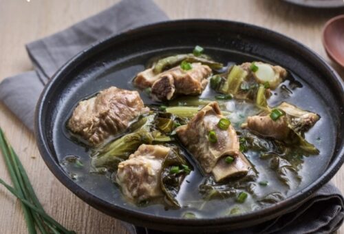 Sườn Xào Dưa Cải Chua