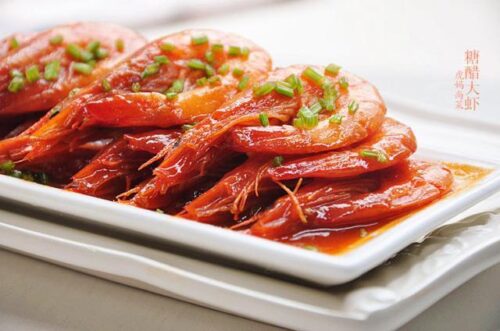 Tôm sốt chua ngọt