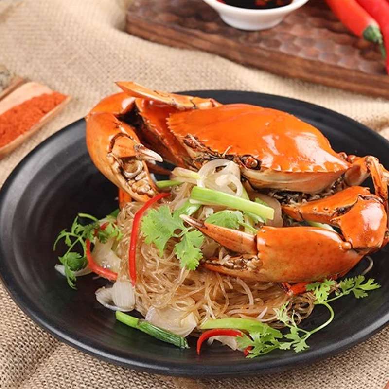 Cua gạch hấp miến 1 cua gach hap mien.2