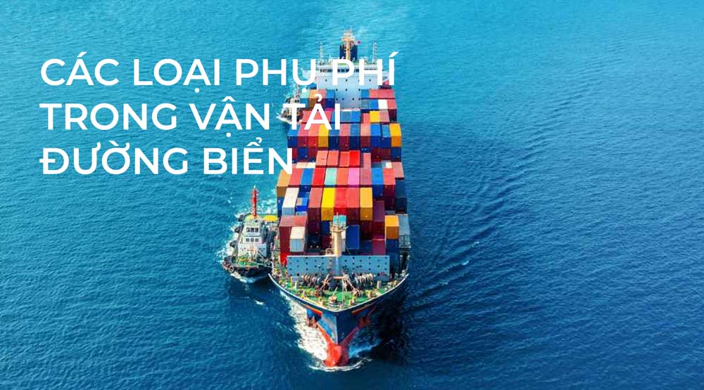 Các loại phụ phí vận tải đường biển