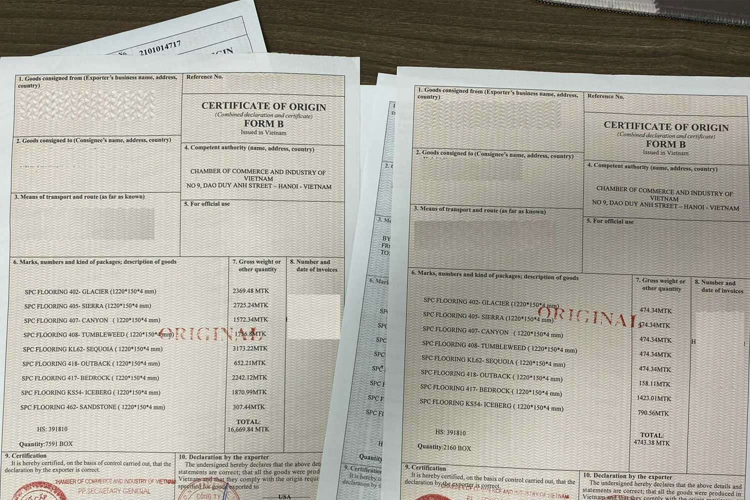 Hồ sơ cấp giấy tờ Form AK