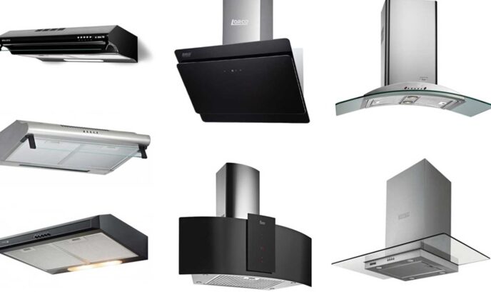 Tổng hợp các loại máy hút mùi đẹp