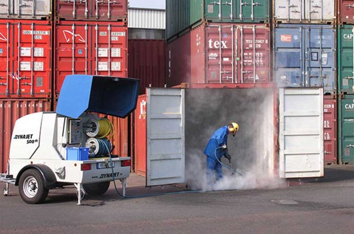 Vệ sinh container