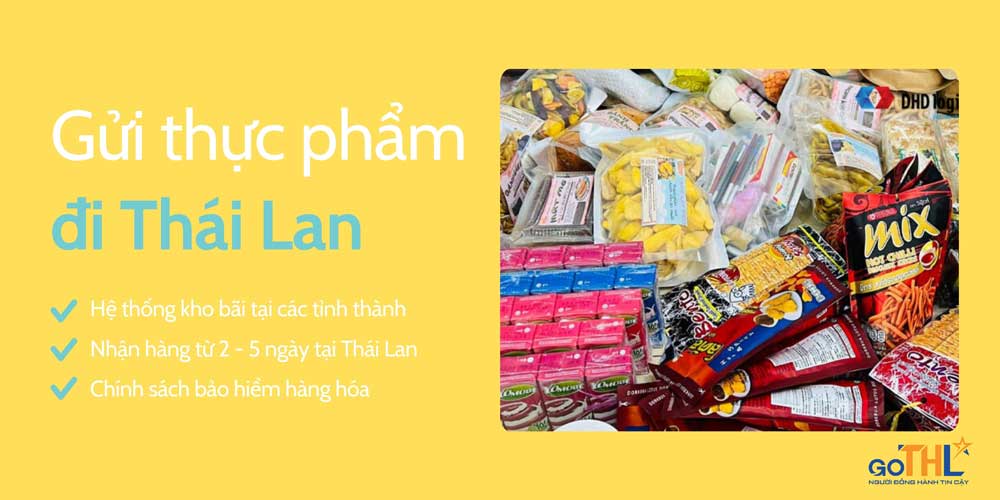 Gửi thực phẩm sang Thái Lan