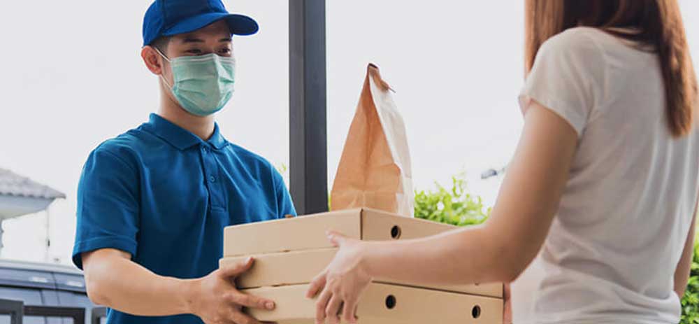 Hình ảnh giao hàng mô hình dropshipping