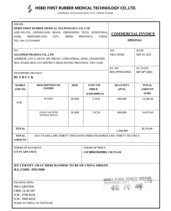 Invoice là gì