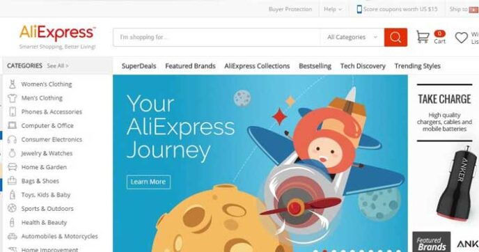 Mua hàng Aliexpress