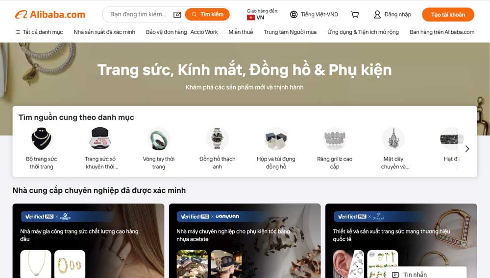 Cách nhập sỉ hàng điện tử Trung Quốc giá rẻ và chất lượng 5 Trang web Alibaba