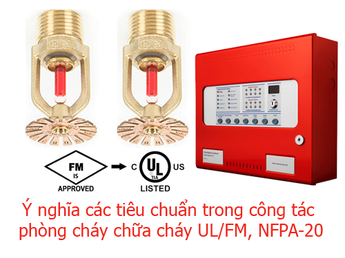 Ý nghĩa các tiêu chuẩn trong công tác phòng cháy chữa cháy UL/FM, NFPA-20 4 y nghia cac tieu chuan trong cong tac phong chay chua chay ul fm nfpa 20 1