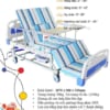 Giường đa năng akiko 5 tay quay A85-04 2 giuong da nang akiko a85 04