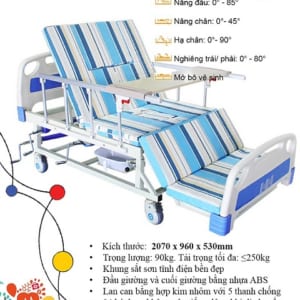 Giường đa năng akiko 5 tay quay A85-04