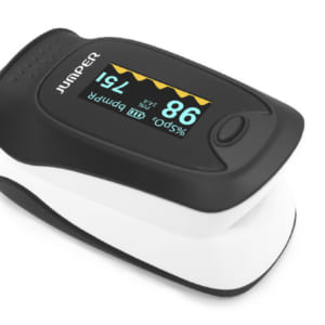 Máy đo nồng độ oxy trong máu và nhịp tim Jumper JPD 500D