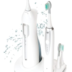 Máy tăm nước kèm bàn chải siêu âm RIO
