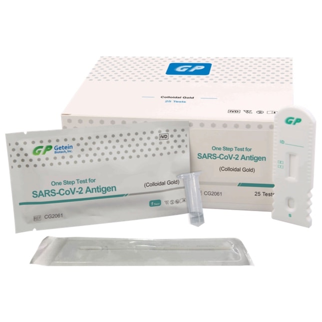 Test covid được BYT cấp phép 7 Getein One Step Test for SARS CoV 2 Antigen