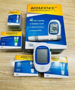 Máy đo đường huyết Accugence 3in1 - Nhập khẩu USA