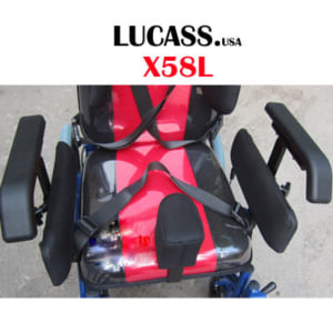 Xe lăn cho trẻ bại não X58L ngả nằm
