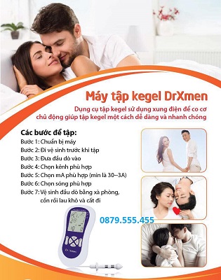 Máy tập kegel Dr Xmen 6 Máy tập kegel Dr Xmen