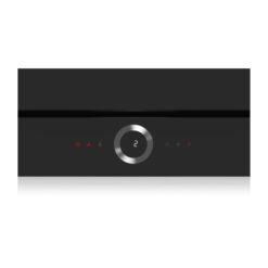 Bảng điều khiển của máy hút mùi kính phẳng Bosch DWF97RV60B series 8