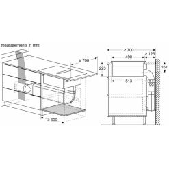 Lắp đặt bếp từ Bosch 4 vùng nấu PIE631B15E