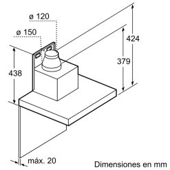 Máy hút mùi BOSCH DWB97CM50 Serie 6 7 may hut mui bosch dwb97cm50 serie 6 3