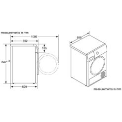 may say quan ao tu hoi va bom nhiet 9kg bosch hmh wtw85400sg serie 6