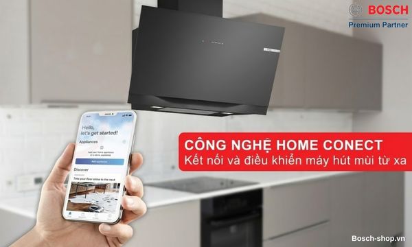 DWK91LT60 công nghệ Home Connect điều khiển từ xa