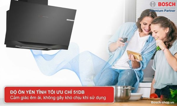 DWK91LT60 độ ồn thấp chỉ 51dB