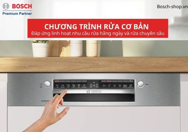 SMI6YCS02E chương trình rửa cơ bản